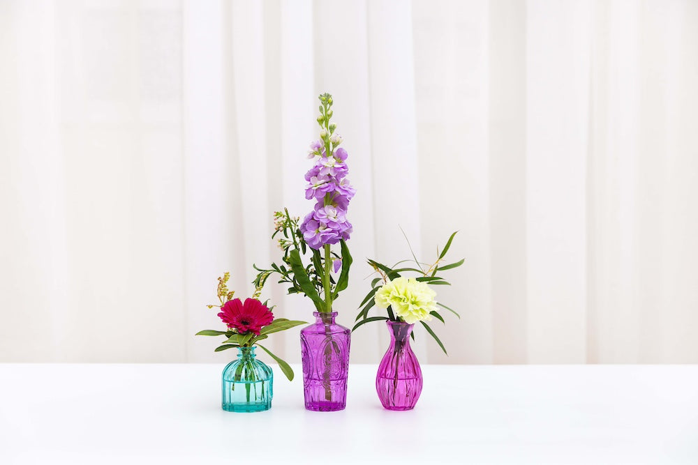 Trio of vases