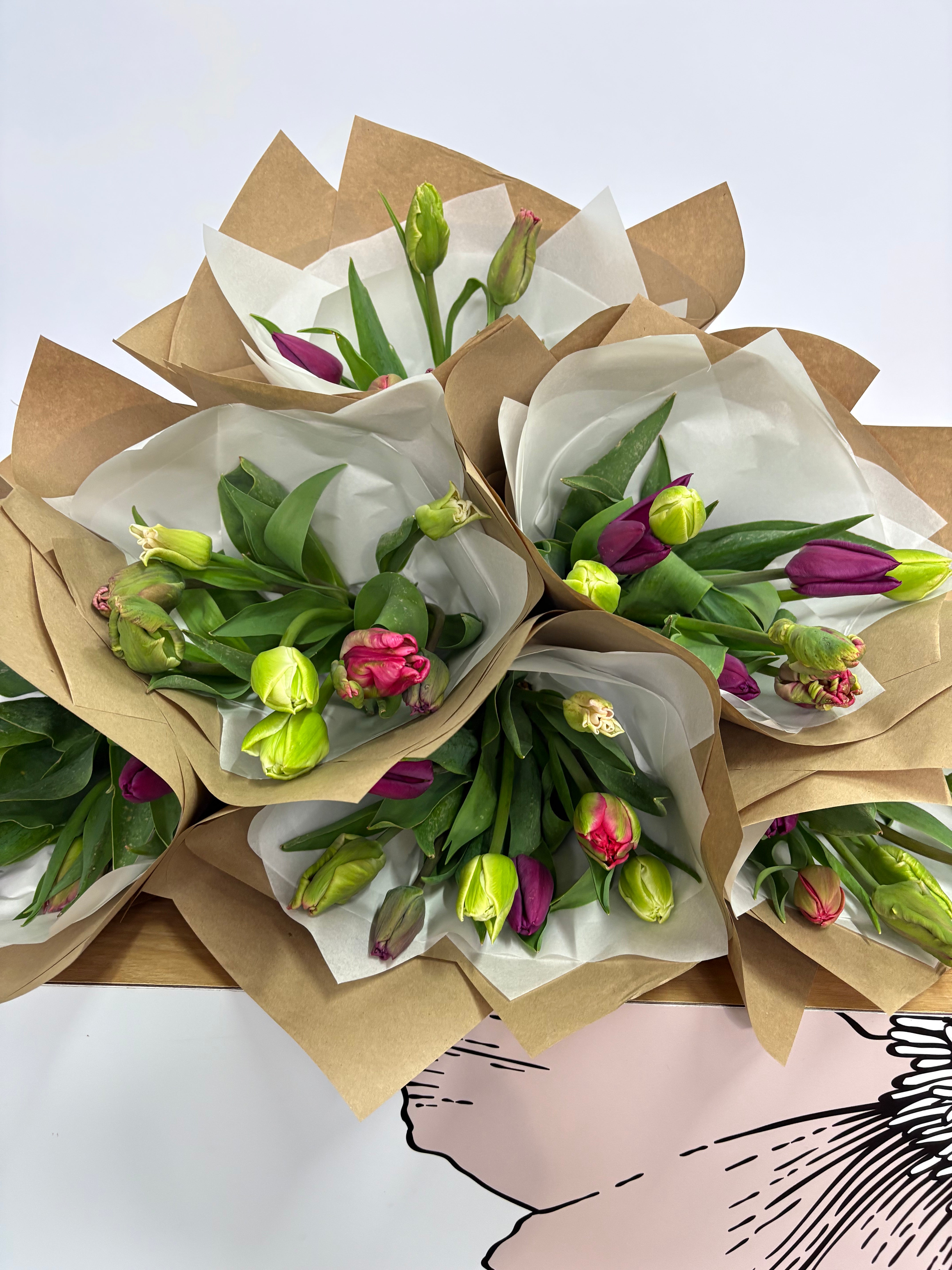 Tulips - locally grown