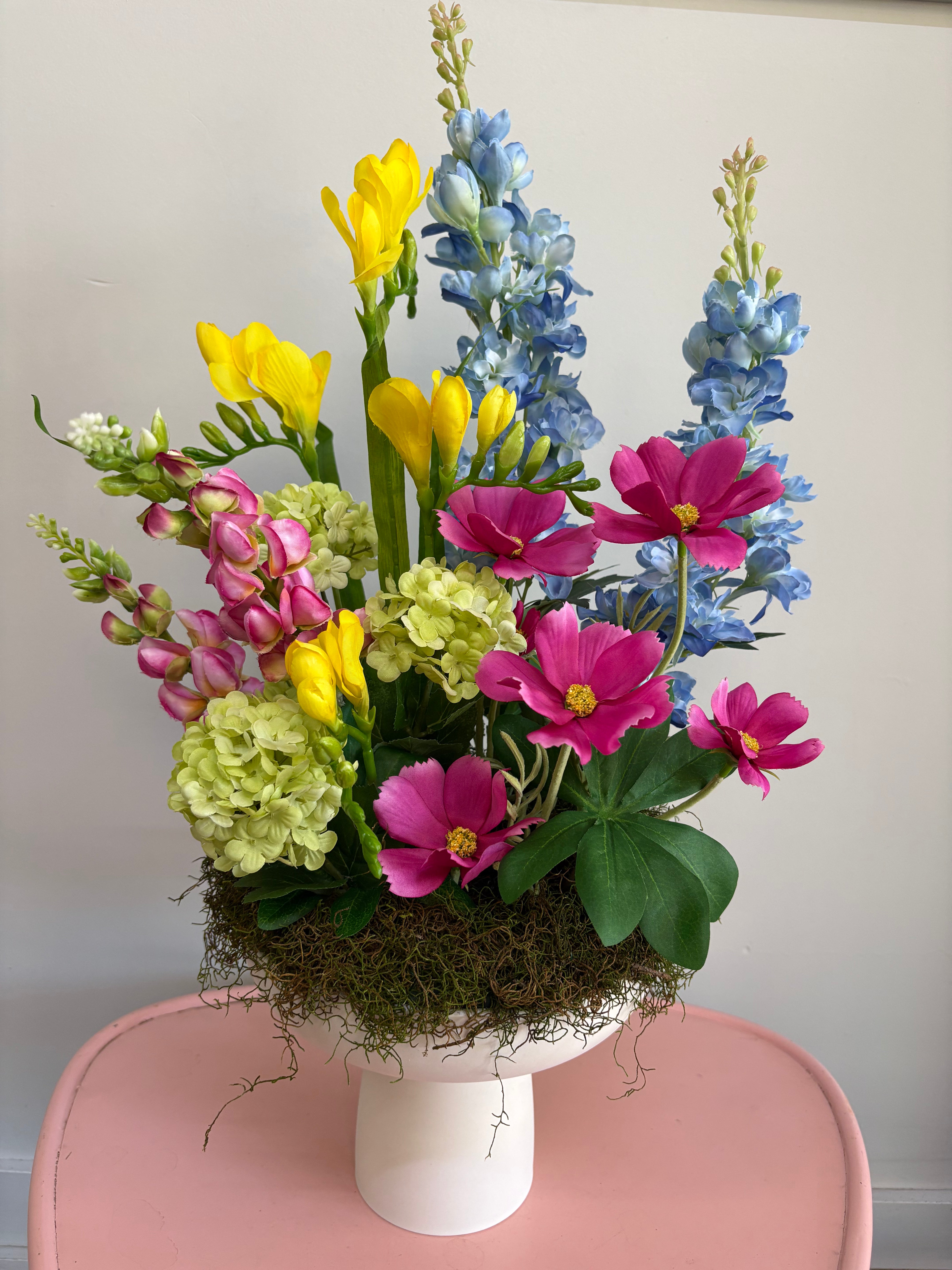 Forever flower hoops & pedestals