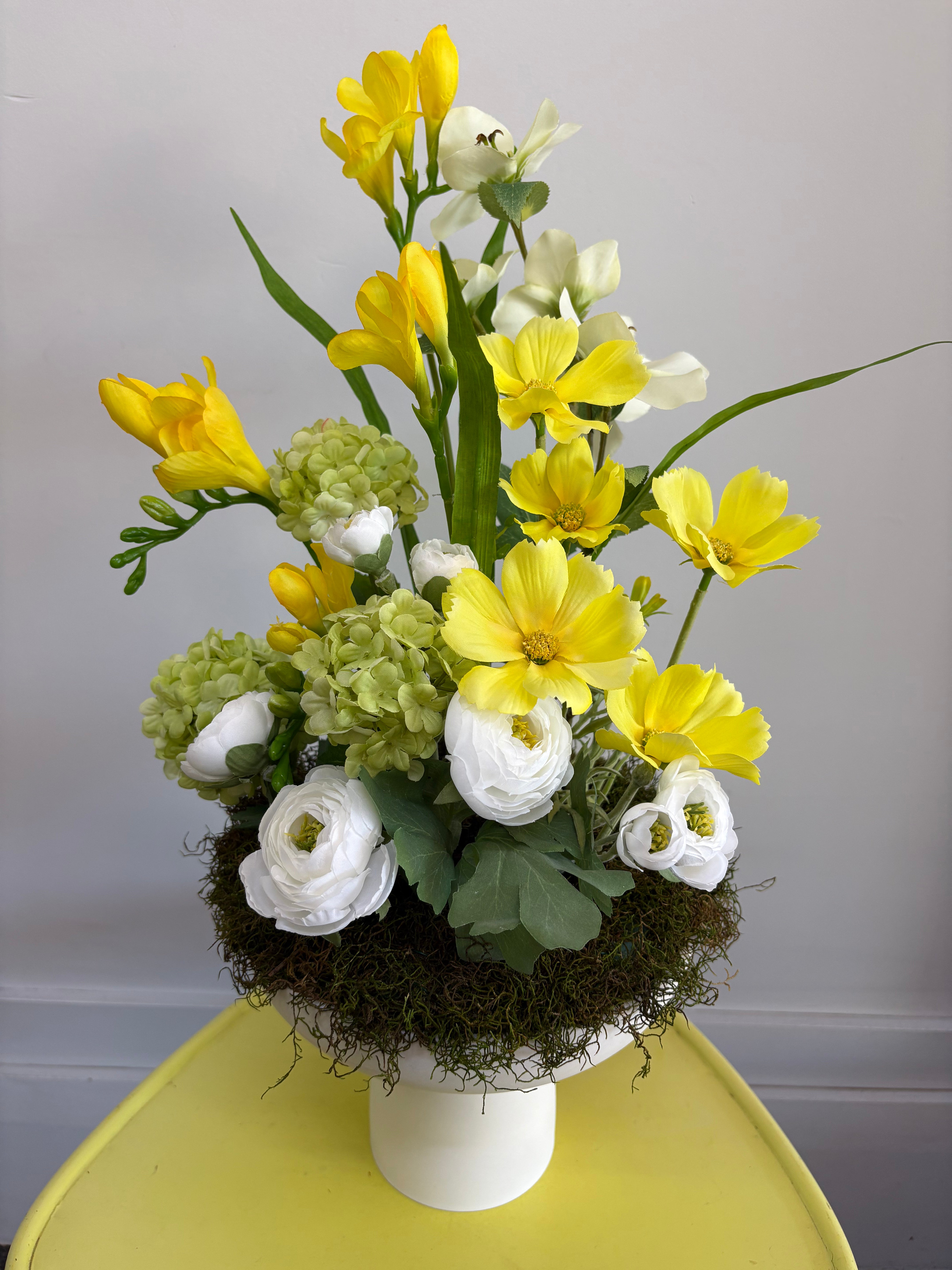 Forever flower hoops & pedestals