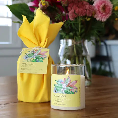 Botanical candles