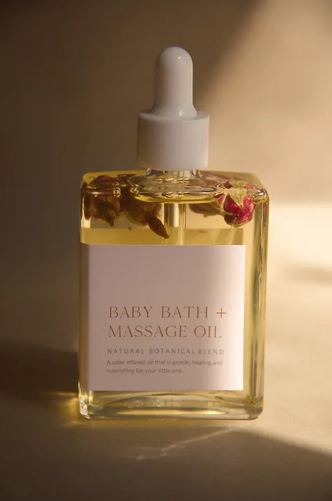 Baby bath & massage oil
