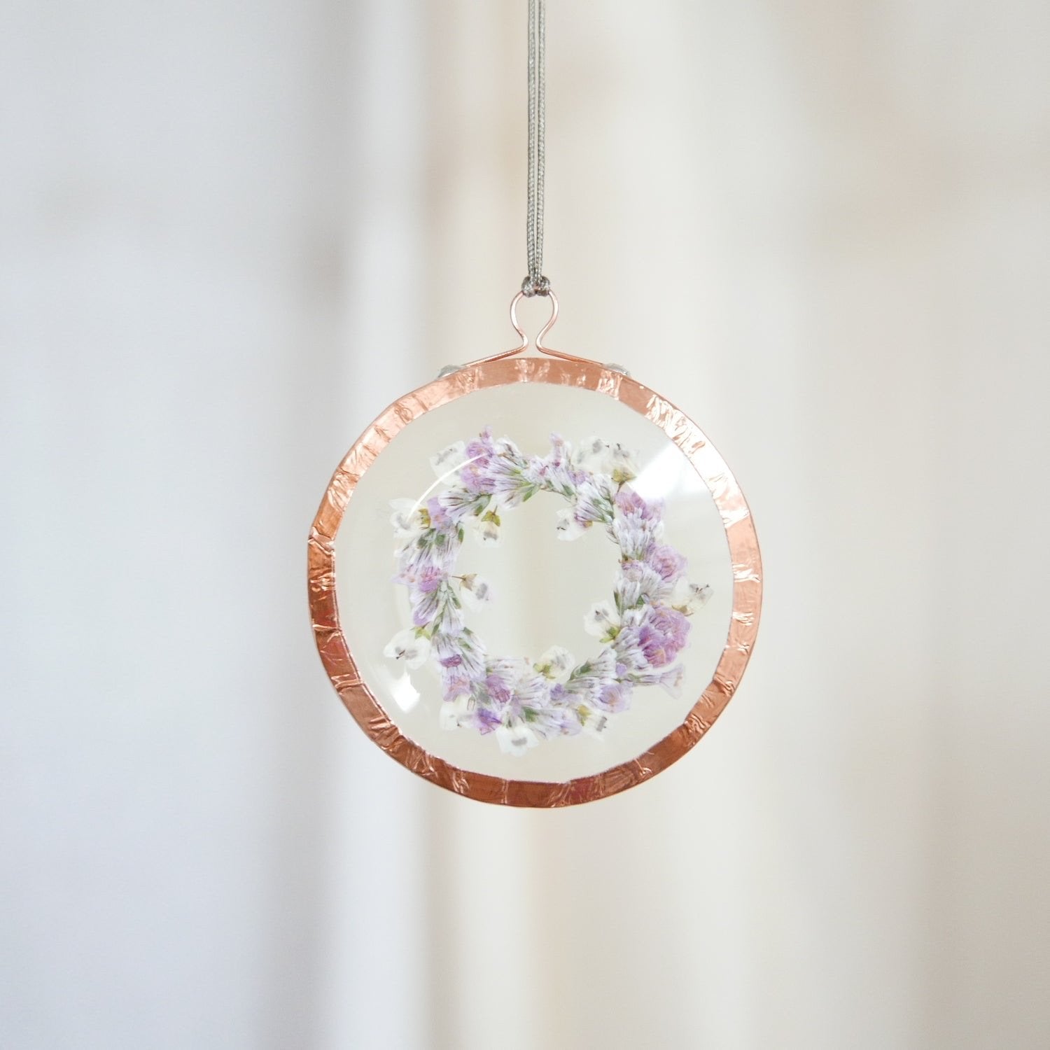 Hydrangea Ranger Suncatchers Pressed flower suncatchers