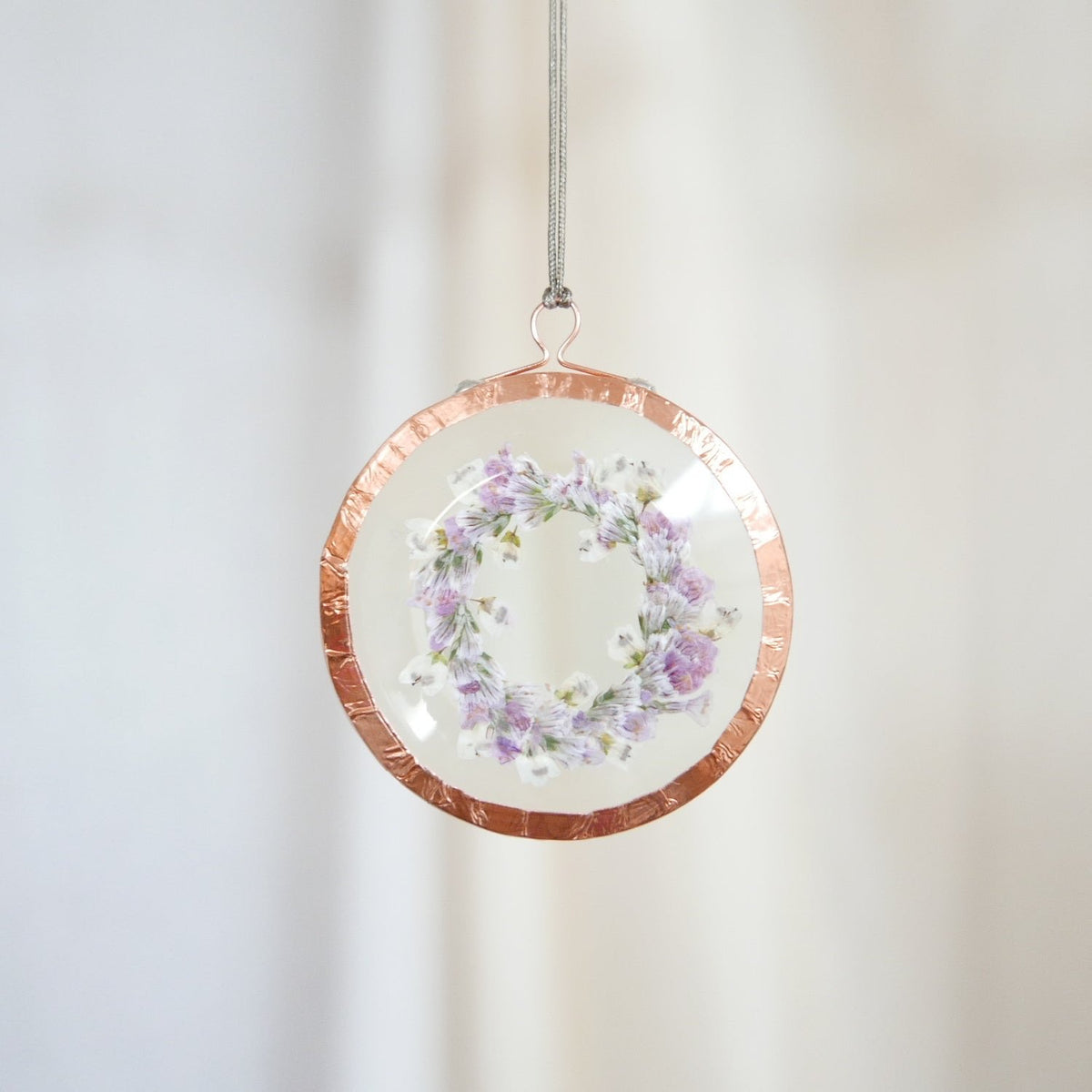 Pressed flower suncatchers Ambrosia Floral Design