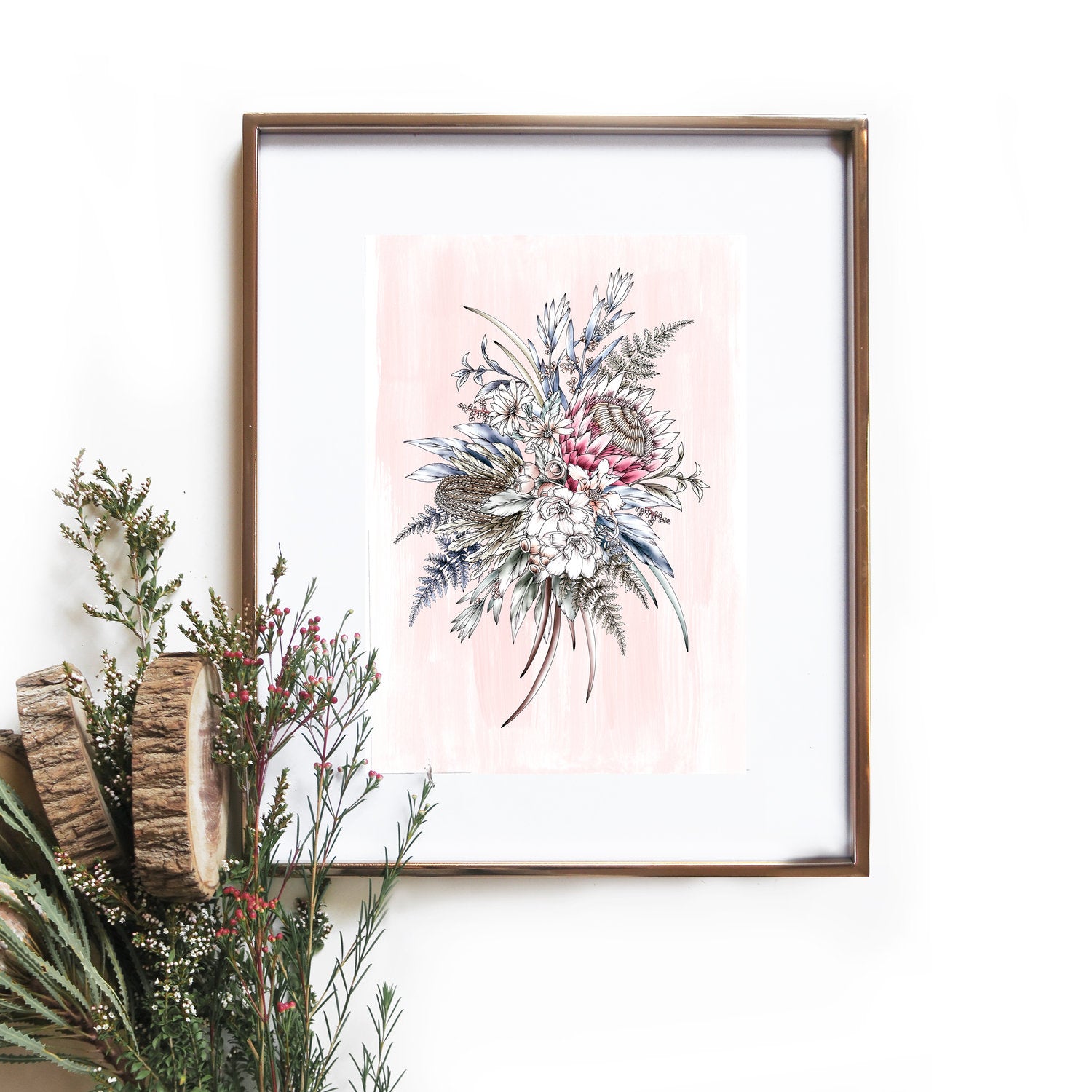 Typoflora prints