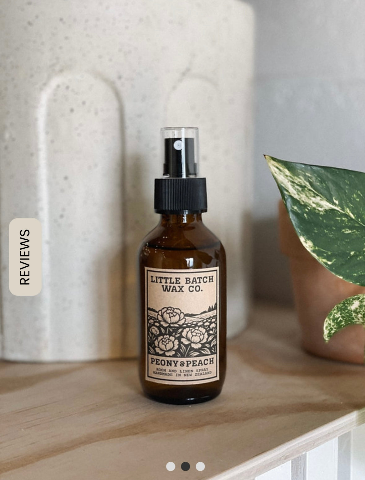 Room/ linen spray by Little Batch Wax co