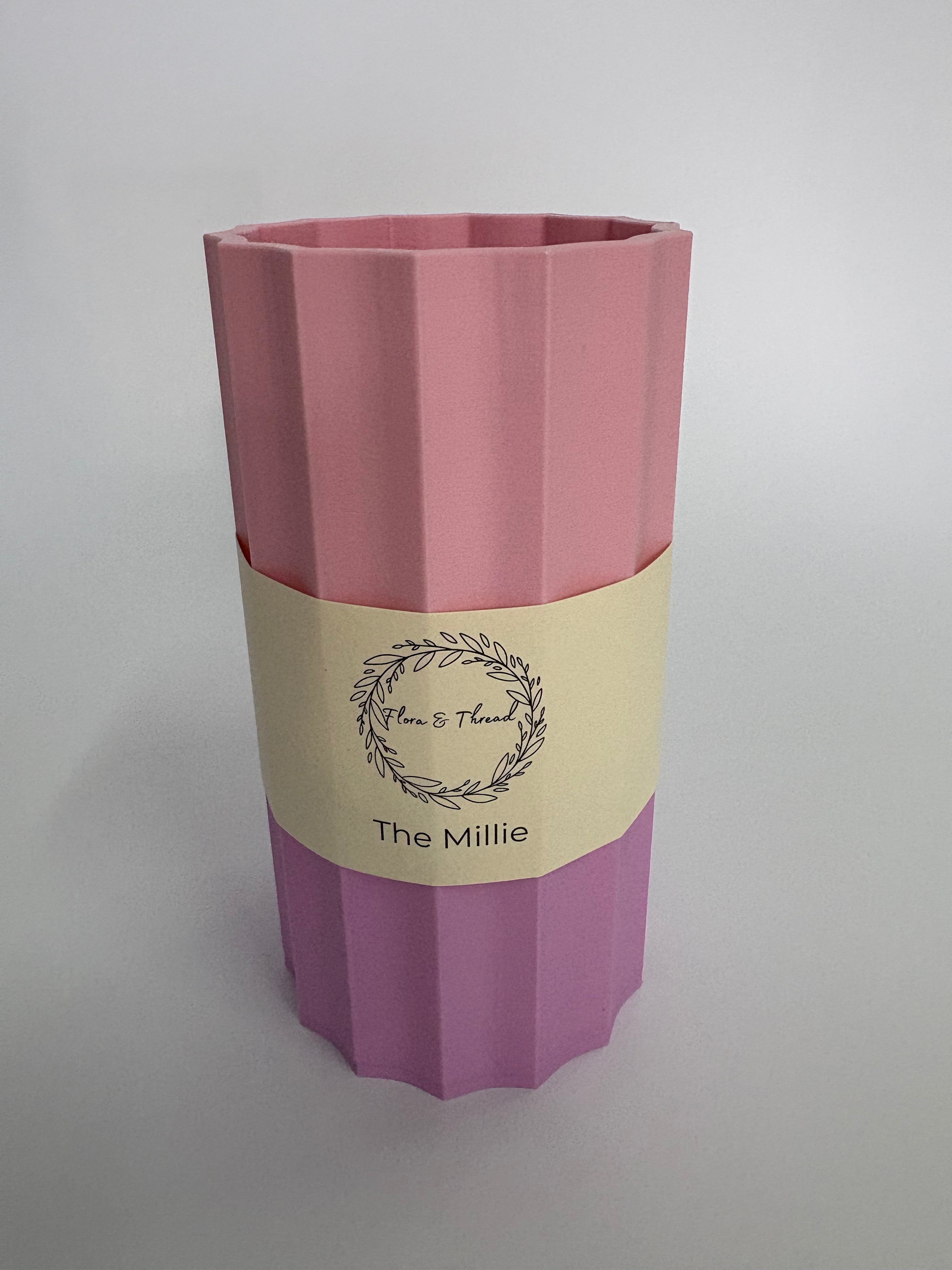 DIY vase & fresh flower package