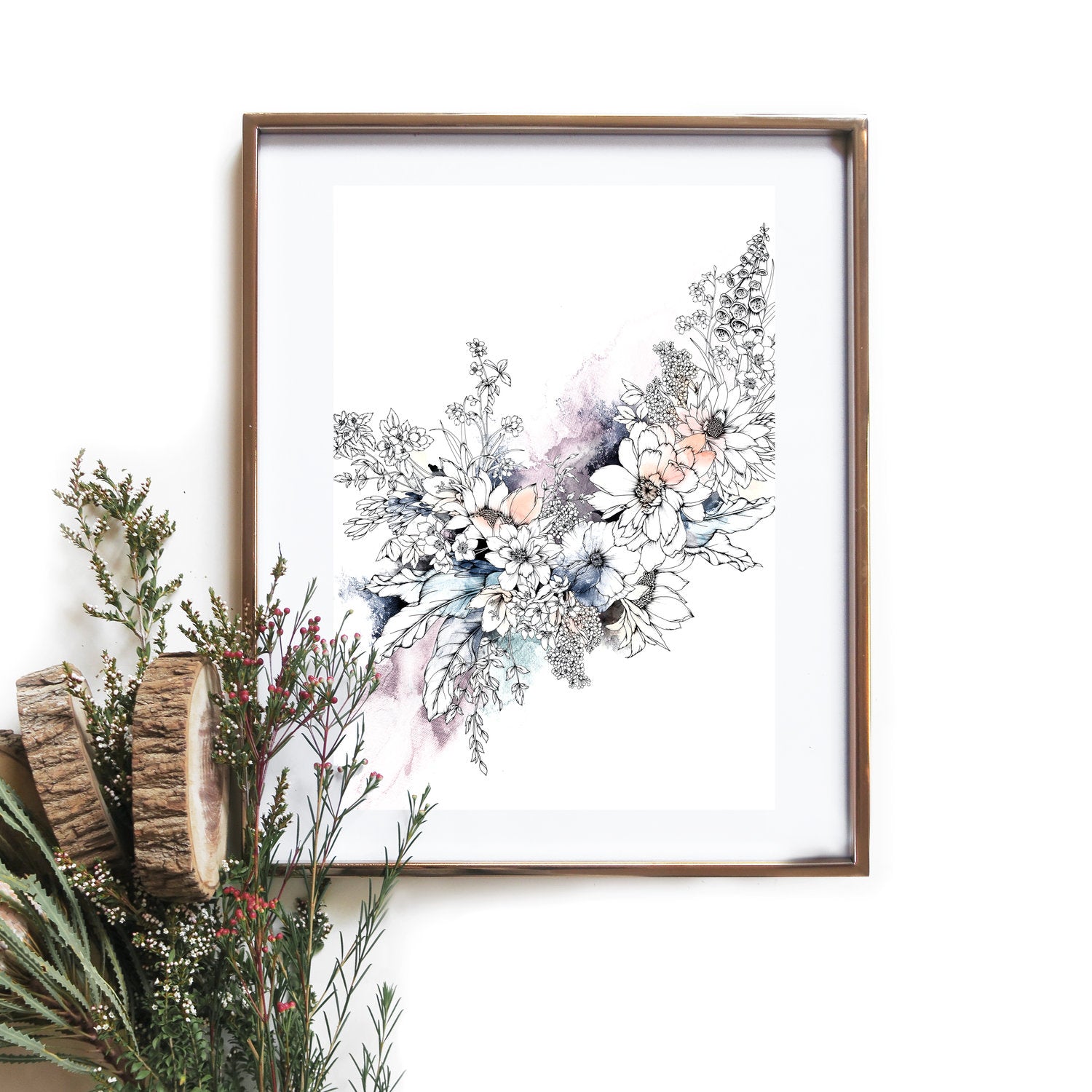 Typoflora prints
